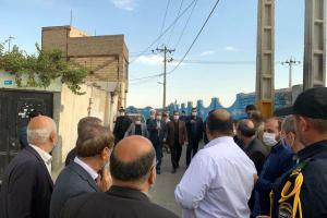 بازدید اعضای فراکسیون محرومیت زدایی و‌ جهادی مجلس از مناطق حاشیه‌ای و کم‌برخوردار مشهد