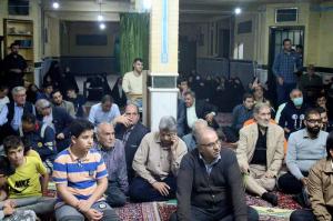 گزارش تصویری| نشست مردمی در مسجد امام رضا(ع)