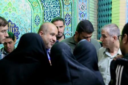 گزارش تصویری| نشست مردمی در مسجد امام رضا(ع)