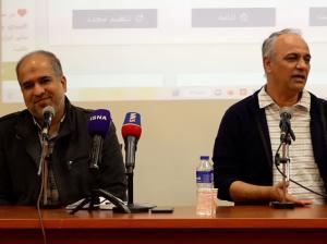 گزارش تصویری| مناظره احمد زیدآبادی و علی خضریان در دانشگاه امیرکبیر