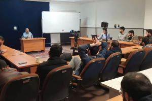 گزارش تصویری| نشست با طلاب حوزه علمیه مشکات
