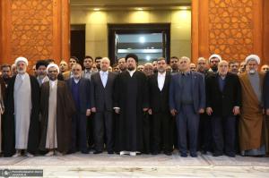 مراسم تجدید میثاق نمایندگان مجلس با آرمان‌های امام خمینی(ره)