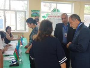 عکس| نظارت بر انتخابات زودهنگام مجلس ملی جمهوری آذربایجان