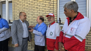 عکس| بازدید میدانی از محل حادثه معدن طبس