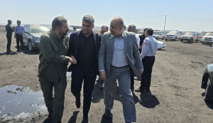 عکس| بازدید میدانی از محل حادثه معدن طبس