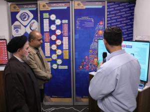 گزارش تصویری| بازدید مسئولان نهادهای مرتبط با مقاومت اسلامی از ساترا