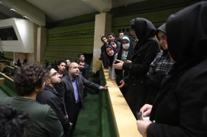 گزارش تصویری| دیدار با دانشجویان دانشگاه آزاد واحد علوم و تحقیقات