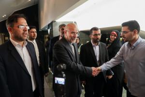 گزارش تصویری| حضور در جمع خبرنگاران، عکاسان و تصویربرداران پارلمانی به مناسبت سال جدید