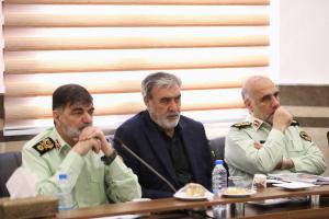 گزارش تصویری| نشست مشترک اعضای کمیسیون امنیت ملی و سیاست خارجی مجلس با فرماندهی فراجا