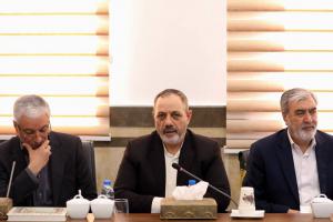 گزارش تصویری| نشست اعضای کمیسیون امنیت ملی مجلس با وزیر دفاع