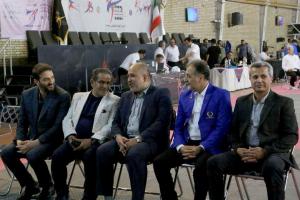 گزارش تصویری| بازدید خضریان از مسابقات تکواندو قهرمانی خردسالان استان تهران