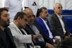 گزارش تصویری| بازدید خضریان از مسابقات تکواندو قهرمانی خردسالان استان تهران
