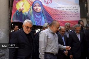 گزارش تصویری| بازدید اعضای کمیسیون امنیت ملی از ساختمان شیشه‌ای صدا و سیما