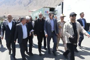 گزارش تصویری| بازدید اعضای کمیسیون امنیت ملی و سیاست خارجی از پایانه مرزی نوردوز