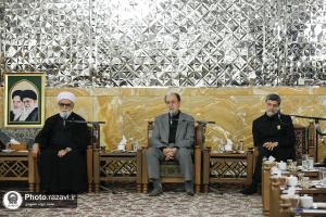 گزارش تصویری| دیدار اعضای فراکسیون قرآن و زیارت مجلس شورای اسلامی با تولیت آستان قدس رضوی