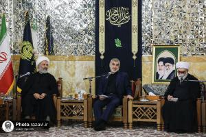 گزارش تصویری| دیدار اعضای فراکسیون قرآن و زیارت مجلس شورای اسلامی با تولیت آستان قدس رضوی