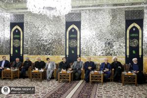 گزارش تصویری| دیدار اعضای فراکسیون قرآن و زیارت مجلس شورای اسلامی با تولیت آستان قدس رضوی