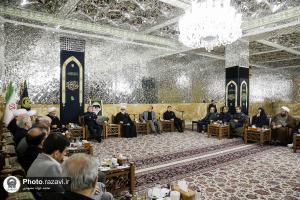 گزارش تصویری| دیدار اعضای فراکسیون قرآن و زیارت مجلس شورای اسلامی با تولیت آستان قدس رضوی
