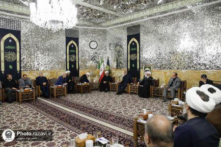 گزارش تصویری| دیدار اعضای فراکسیون قرآن و زیارت مجلس شورای اسلامی با تولیت آستان قدس رضوی