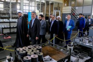 گزارش تصویری| بازدید اعضای کمیسیون تدوین آیین‌نامه داخلی مجلس از واحدهای تولیدی