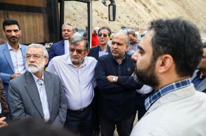 بازدید میدانی جمعی از اعضای مجمع نمایندگان تهران از پروژه‌های عمرانی و زیربنایی شهرستان شمیرانات