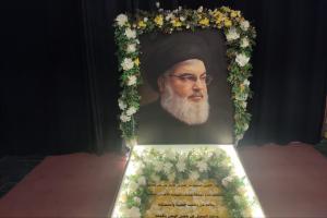 گزارش تصویری| حضور هیأت پارلمانی ایران در مراسم سالگرد شهادت شهید نصرالله و شهید صفی‌الدین