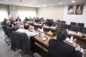 نشست پیگیری پروژه ۳۳ گانه تهران با حضور نایب رئیس مجلس، نمایندگان تهران و وزیر راه و شهرسازی