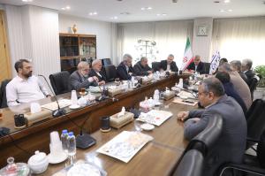 نشست پیگیری پروژه ۳۳ گانه تهران با حضور نایب رئیس مجلس، نمایندگان تهران و وزیر راه و شهرسازی