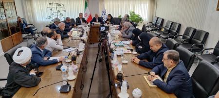 نشست پیگیری پروژه ۳۳ گانه تهران با حضور نایب رئیس مجلس، نمایندگان تهران و وزیر راه و شهرسازی