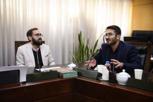 گزارش تصویری| دیدار اعضای مرکز دیپلماسی جوانان ایران با خضریان