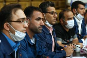 تصاویر | بررسی مشکلات کارگران نیشکر هفت تپه با حضور نایب رئیس مجلس