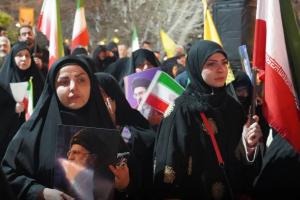 اجتماع مردمی میدان نبوت تهران