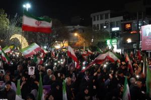 اجتماع مردمی میدان نبوت تهران