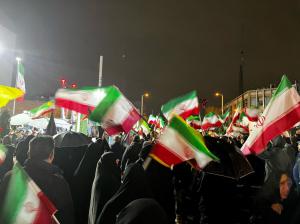 اجتماع مردمی میدان شهدا تهران