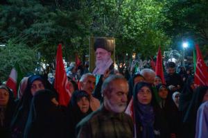 گزارش تصویری| تجمع مردمی میدان نبوت تهران
