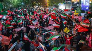 گزارش تصویری| تجمع مردمی میدان نبوت تهران