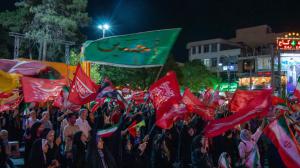 گزارش تصویری| تجمع مردمی میدان نبوت تهران