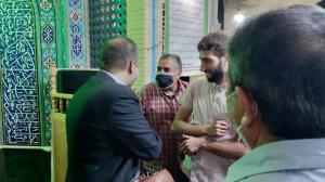 سخنرانی در مسجد امام رضا علیه السلام