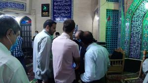 سخنرانی در مسجد امام رضا علیه السلام