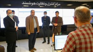 گزارش تصویری بازدید از سازمان تاکسیرانی تهران