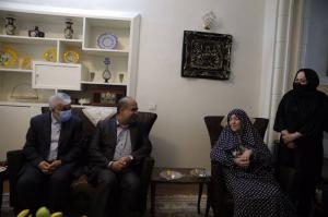 گزارش تصویری حضور در خانه شهیدان مهدی نژاد