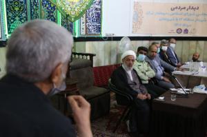 نشست مردمی در مسجد آشتیانی‌ها منطقه ۱۲ تهران