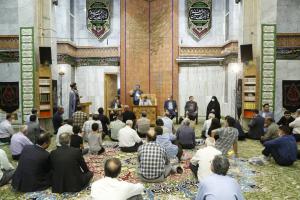 گزارش تصویری حضور در مسجد نظام مافی