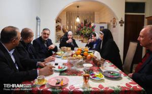 گزارش تصویری حضور در منزل خانواده اولین شهید مسیحی دفاع مقدس